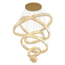 GobekUsa Crystal Chandelier: Luxury Living Room Pendant Light, Stair Lamp & Ceiling Lighting