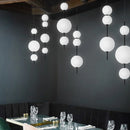 GobekUsa Glass Ball LED Pendant Light for Modern Restaurant, Cafe, Bedroom & Kitchen