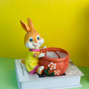 GobekUsa Cartoon Bunny Rabbit Flower Pot | Cute Indoor Succulent Planter Garden Decor