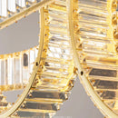 GobekUsa Crystal Chandelier Pendant Light for Living and Dining Room