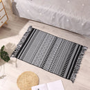 GobekUsa Bohemian Tassel Rug - Retro Hand Woven Carpet for Home Decor
