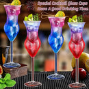 GobekUsa Crystal Beauty Goblet Cup - Elegant Cocktail Glass for Wine and Champagne