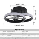 GobekUsa Acrylic LED Ceiling Lamp: Modern Home Decor Lighting for Bedroom, Hallway, and Aisle