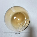 GobekUsa Glass Ball Pendant Lamp Stained Wall Fixture Decor Accessories