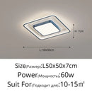 GobekUsa LED Ceiling Light with Remote Dimming for Modern Nordic Home Decor