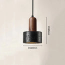 GobekUsa Cream Nordic Small Pendant Lamp for Modern Wabi Sabi Bedroom Decor