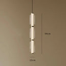 GobekUsa Glass Staircase Pendant Light: American Retro Minimalist Restaurant Foyer Artistic Lamp