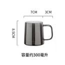 GobekUsa Gray Glass Water Pitcher with Handle Large-capacity Tea Pot Juice Jug