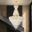 GobekUsa Elegant Crystal Chandelier for Luxury Living Room Decor