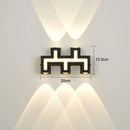 GobekUsa IP65 LED Wall Lamp for Indoor/Outdoor Waterproof Garden Lighting