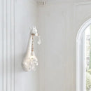 GobekUsa Giraffe Love Wall Lamp: Resin Animal Atmosphere Bedside Lighting for Cute Room Decor