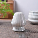 GobekUsa Ceramic Matcha Whisk Stand & Tea Bowl Holder for Kitchen and Dining