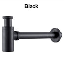GobekUsa Brass Air Isolation Deodorant Basin Drain Pipe - Anti-Spill Water Drain