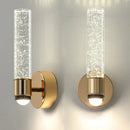 GobekUsa Bubble Crystal LED Wall Sconces for Home Indoor Decor