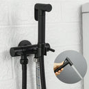 GobekUsa Brass Bidet Shower Head with Double Outlet Angle Valve