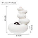 GobekUsa Circulating Water Fountain for Living Room and Entrance Hall Decoration