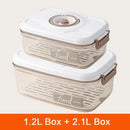 GobekUsa Fresh-Keeping Vacuum Canister: Large Capacity Food Organizer.