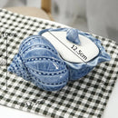 GobekUsa Ceramic Marine Life Decorative Storage Tray for Dresser or Tabletop