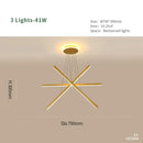 GobekUsa Luminous Ceiling Plate Chandelier: Modern Aluminum LED Light for Living Room Dining Table