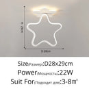 GobekUsa Heart Ceiling Light: Modern Hallway Aisle Entryway Lighting Fixture
