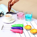 GobekUsa Electric Mini Mixer Frother for Milk Coffee Egg Beater Stirrer