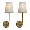 GobekUsa Industrial Wall Lamp Set of 2 for Classic Country Style Bedrooms