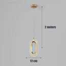 GobekUsa LED Pendant Chandelier for Dining Room Restaurant Bar Art Decor Lamps