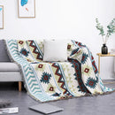 GobekUsa Dustproof Butterfly Carp Pattern Sofa Blanket