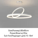 GobekUsa Irregular Ceiling Chandelier for Living Room Bedroom Study Room