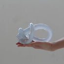 GobekUsa Geometric Glass Twine Knot Ornament Home Decor