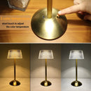 GobekUsa Diamond Crystal Table Lamp: Retro LED Night Light for Bedroom, Office, Hotel