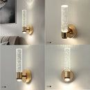 GobekUsa Bubble Crystal LED Wall Sconces for Home Indoor Decor