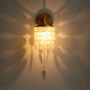 GobekUsa Conch Copper LED Wall Light Fixture with Pull Chain Switch