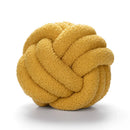 GobekUsa Boucle Knotted Circle Soft Pillows - Home Decorative Round Ball Throw Plush Pillows