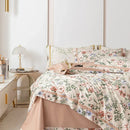 GobekUsa 100s Egyptian Cotton Bedding Set: Queen King RU Print Sheet Pillowcase Quilt Cover