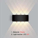 GobekUsa LED Wall Lamp: Modern Nordic Indoor Lighting Fixture for Living Room, Bedroom, and More.