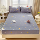 GobekUsa Japanese Style Thick Fitted Sheet for Queen/King Bed