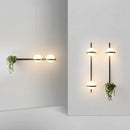 GobekUsa LED Art Deco Plant Wall Lights - Modern Nordic Design for Home Living Room Bedroom