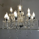 GobekUsa Crystal Light Road Guide Wedding Hall Candle Light European style Pendant