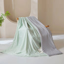 GobekUsa Ice Cream Silk Quilt for Cool Summer Comfort, Single/Double Air Conditioning Blanket