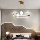 GobekUsa Iron LED Chandelier Light, Ideal for Living Room, Restaurant, Study, Kitchen, Garage
