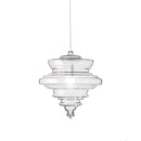 GobekUsa Glass Chandelier: Modern Art Dining Room & Living Room Decor Lighting