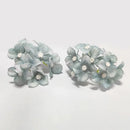GobekUsa Hydrangea Flowers: 30Pcs 8cm Fake Flowers for Home Decor, Wedding, DIY Wreaths