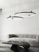 GobekUsa Italian Style Annular Pendant Lamp for Living Room, Dining Room, Bedroom