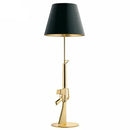 GobekUsa Gun Floor Lamp Electroplated Metal Table Desk Light