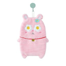 GobekUsa Cute Cartoon Animal Hand Towel Double Layer Thickened Towel for Kids Home Kitchen