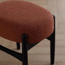 GobekUsa Ash Wood Makeup Bench Dressing Chair for Small Spaces
