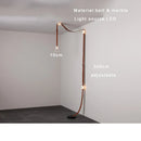 GobekUsa Leather Marble Pendant Lights Luxury Dimmable Fixture Easy Installation Bedroom Living Room Lamp