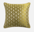 GobekUsa Baroque Floral Geometry Jacquard Cushion Covers - European Classical Decor, 45x45cm