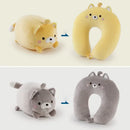 GobekUsa Cute Plush Animal Neck Pillow for Comfortable Travel & Office Rest